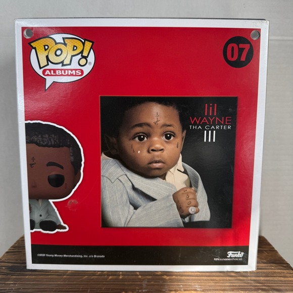 Funko Pop Albums Lil Wayne Tha Carter III Vinyl Figure 07 SEALED - Picture 6 of 6